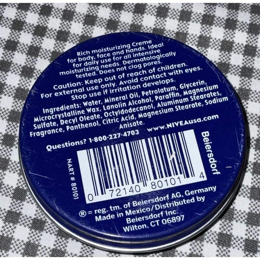 Nivea Creme (2 Count) Rich Moisturizer Cream 1oz each  Brand New Sealed